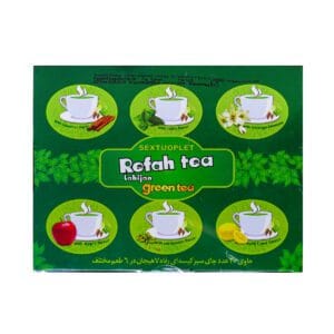 چای تی بگ سبز 6 طعم 30 عددی – 157