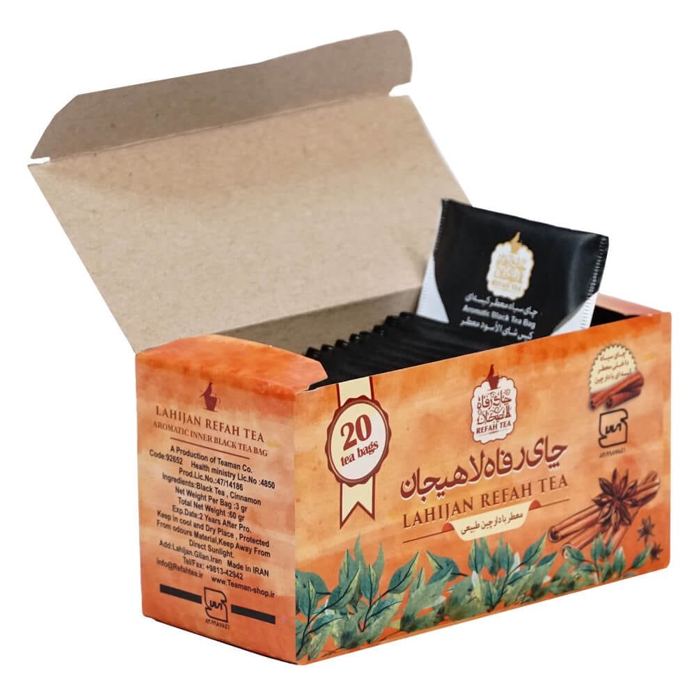 چای تی بگ سیاه با دارچين طبیعی 20 عددی – 92652