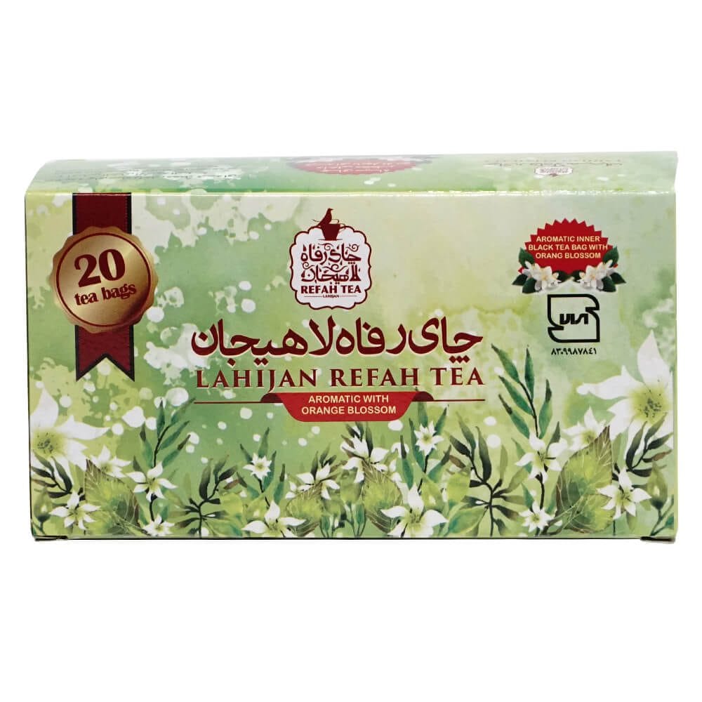 چای تی بگ سیاه با بهارنارنج طبیعی 20 عددی – 92653