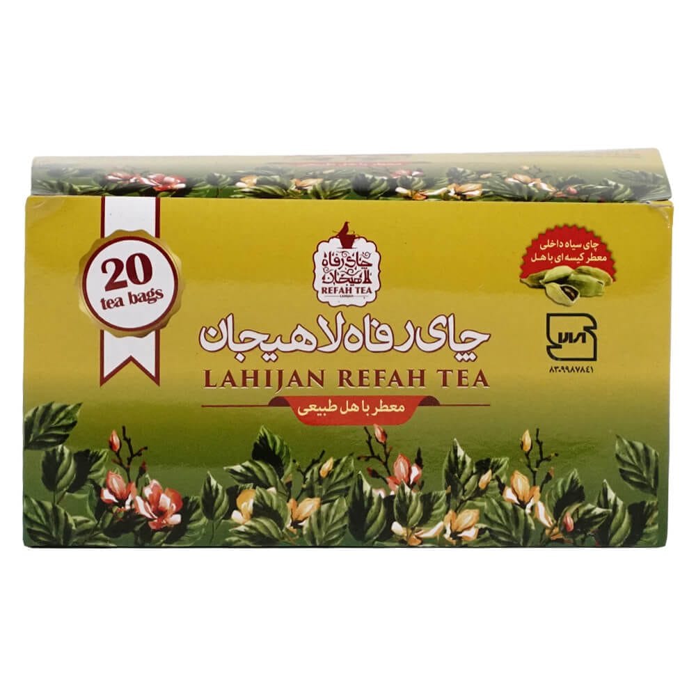 چای تی بگ سیاه با هل طبیعی 20 عددی – 92654