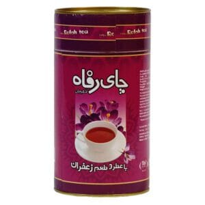چای سیاه شکسته ممتاز با زعفران طبیعی 200 گرمی – 109