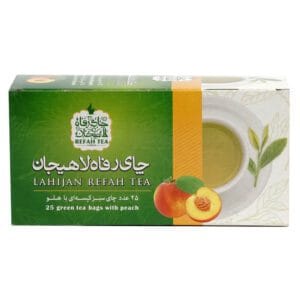 چای تی بگ سبز با طعم هلو 25 عددی – 184