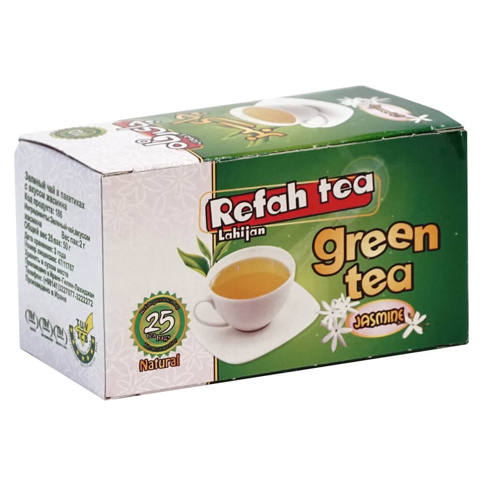 چای تی بگ سبز با جاسمین طبیعی 20 عددی – 11186
