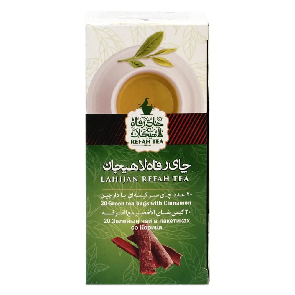 چای تی بگ سبز با دارچین طبیعی 20 عددی – 189