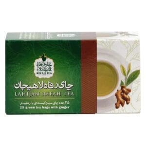 چای تی بگ سبز با زنجبیل طبیعی 25 عددی – 194