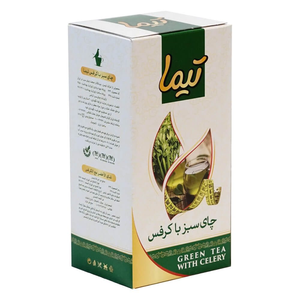 چای سبز با کرفس تیما 210 گرمی – 623
