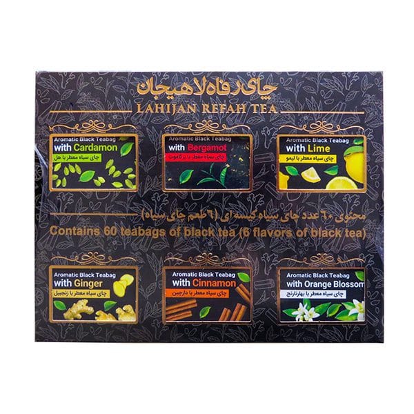 تی بگ سیاه 6 طعم 60 عددی – 94925