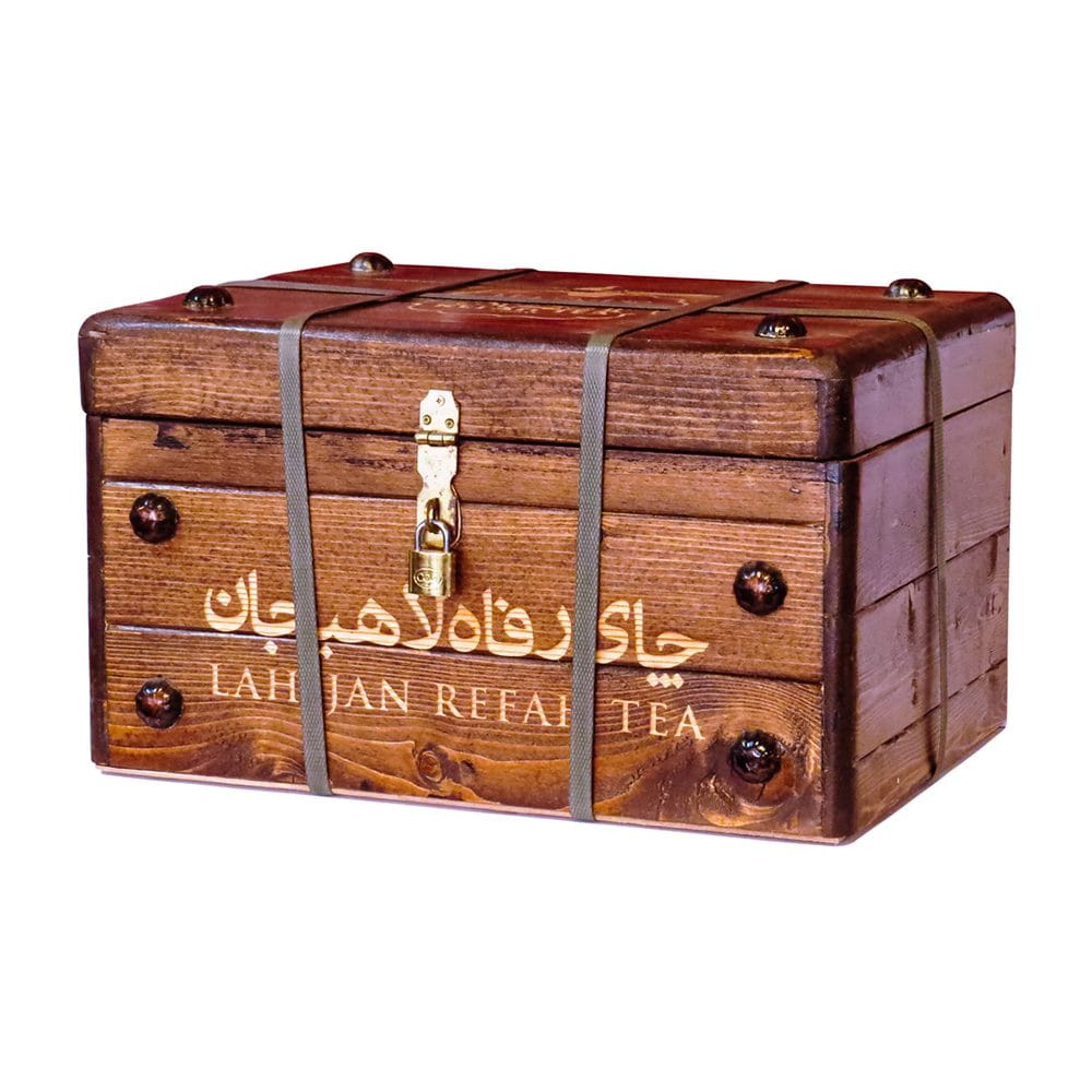 چای سیاه ترکیبی صندوق چوبی رفاه لاهیجان – 95517