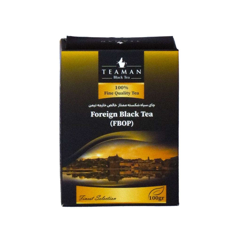 چای سیاه شکسته ممتاز خالص خارجی تیمن 100 گرمی – 95327