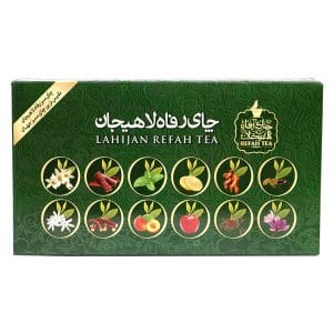 چای سبز کیسه ای 12 طعم 60 عددی – 273