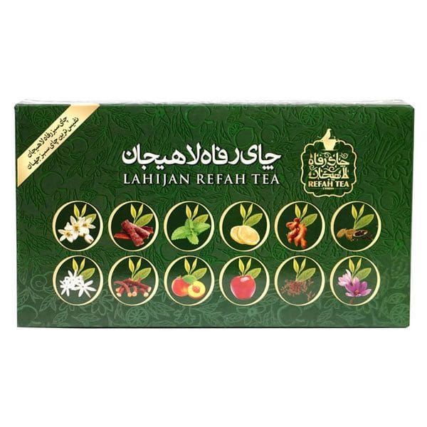 چای سبز کیسه ای 12 طعم 60 عددی – 273