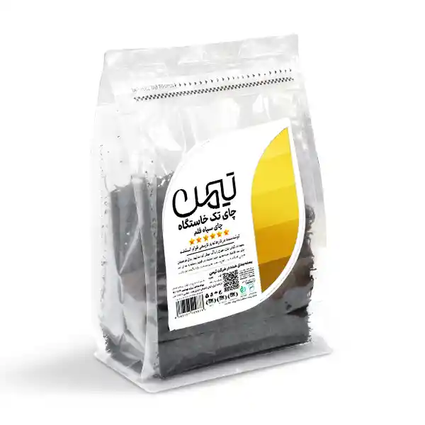 چای سیاه قلم 6 ستاره تک خاستگاه تیمن 300 گرم-96491