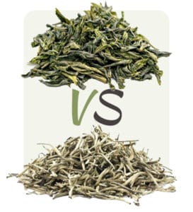 چای سبز vs چای سفید
